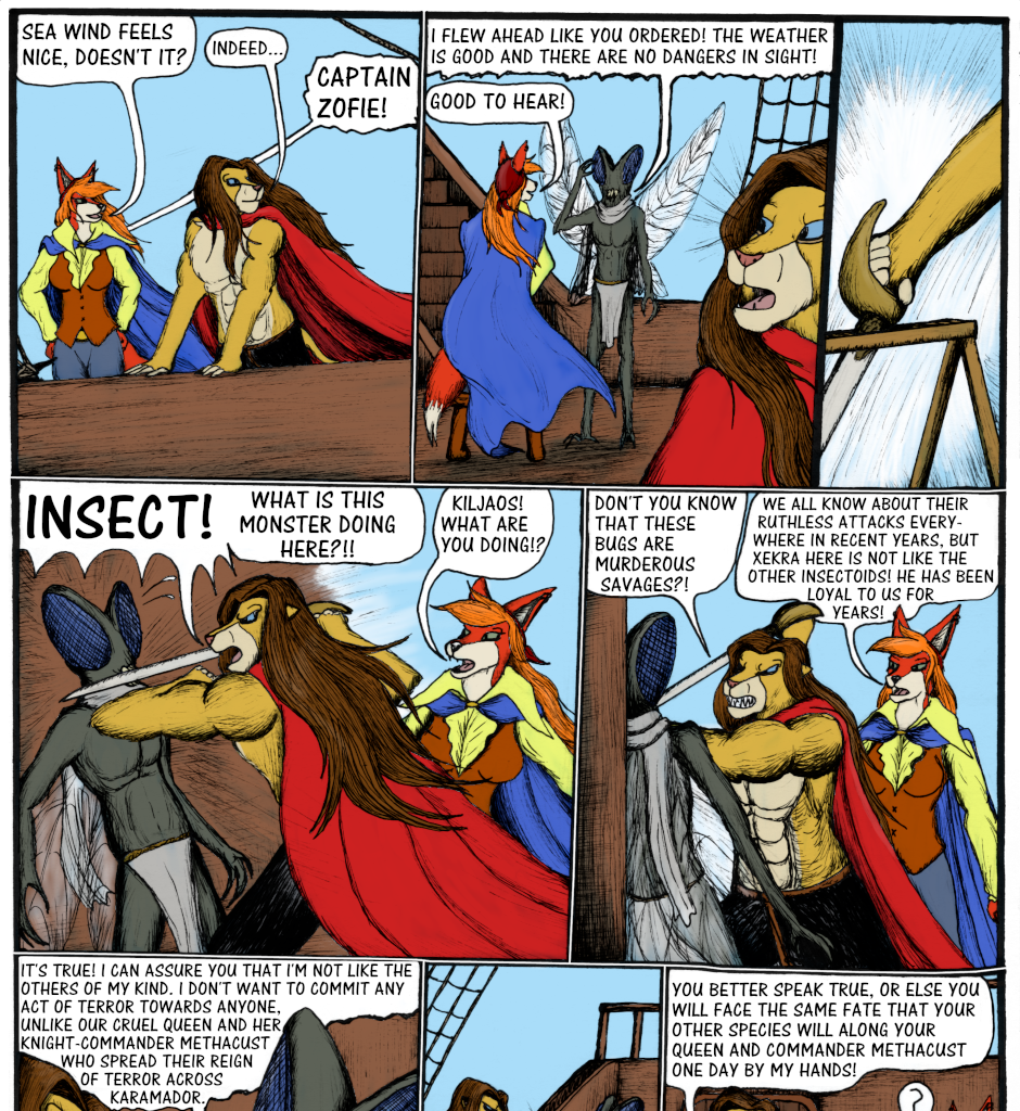 Karamador - Episode 90, Page 1: Iku-Turso Awakens Page 8