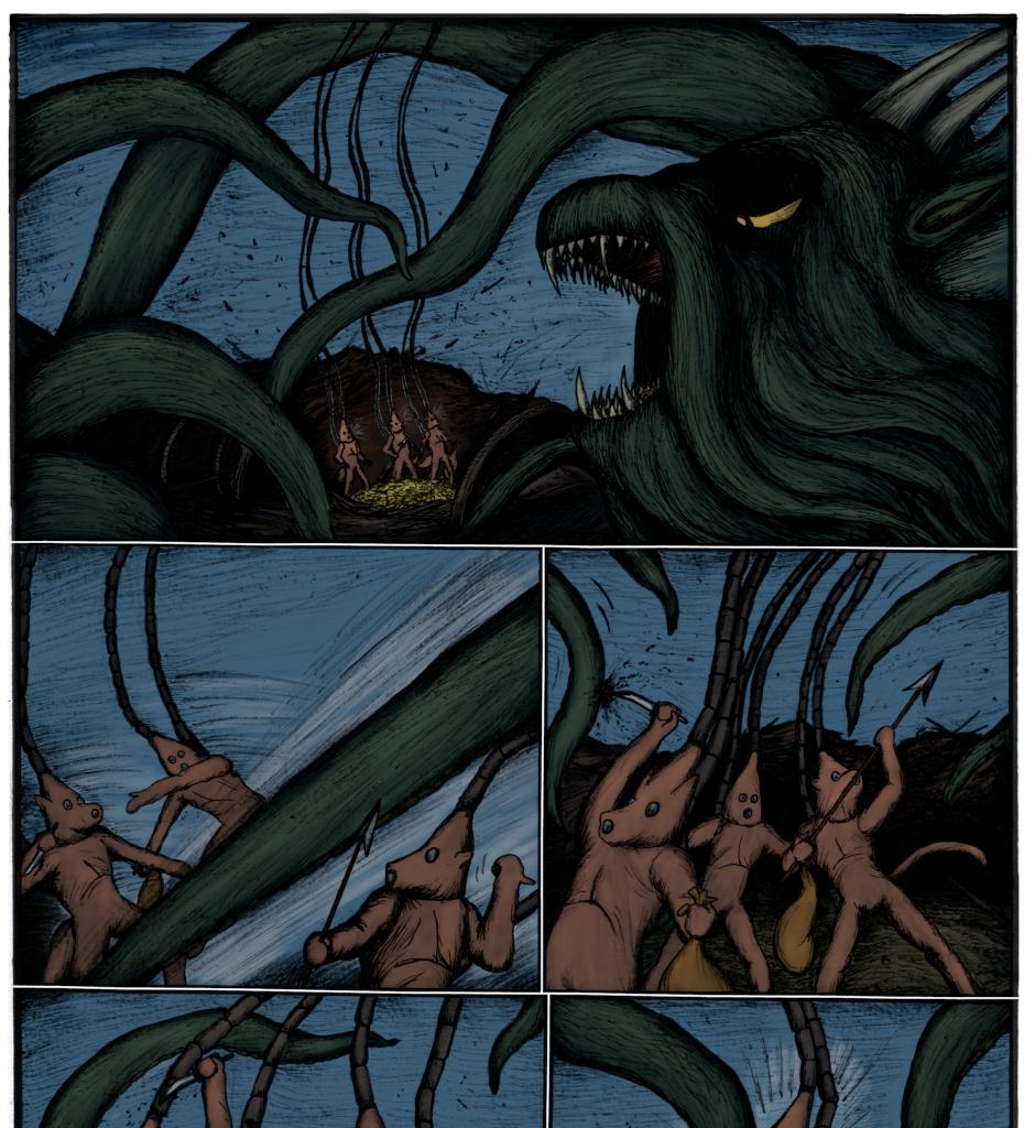 Karamador - Episode 94, Page 1: Iku-Turso Awakens Page 12