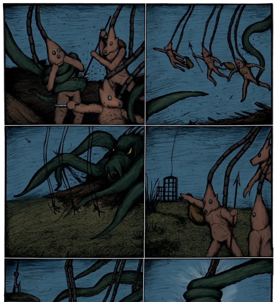 Karamador - Episode 95, Page 1: Iku-Turso Awakens Page 13