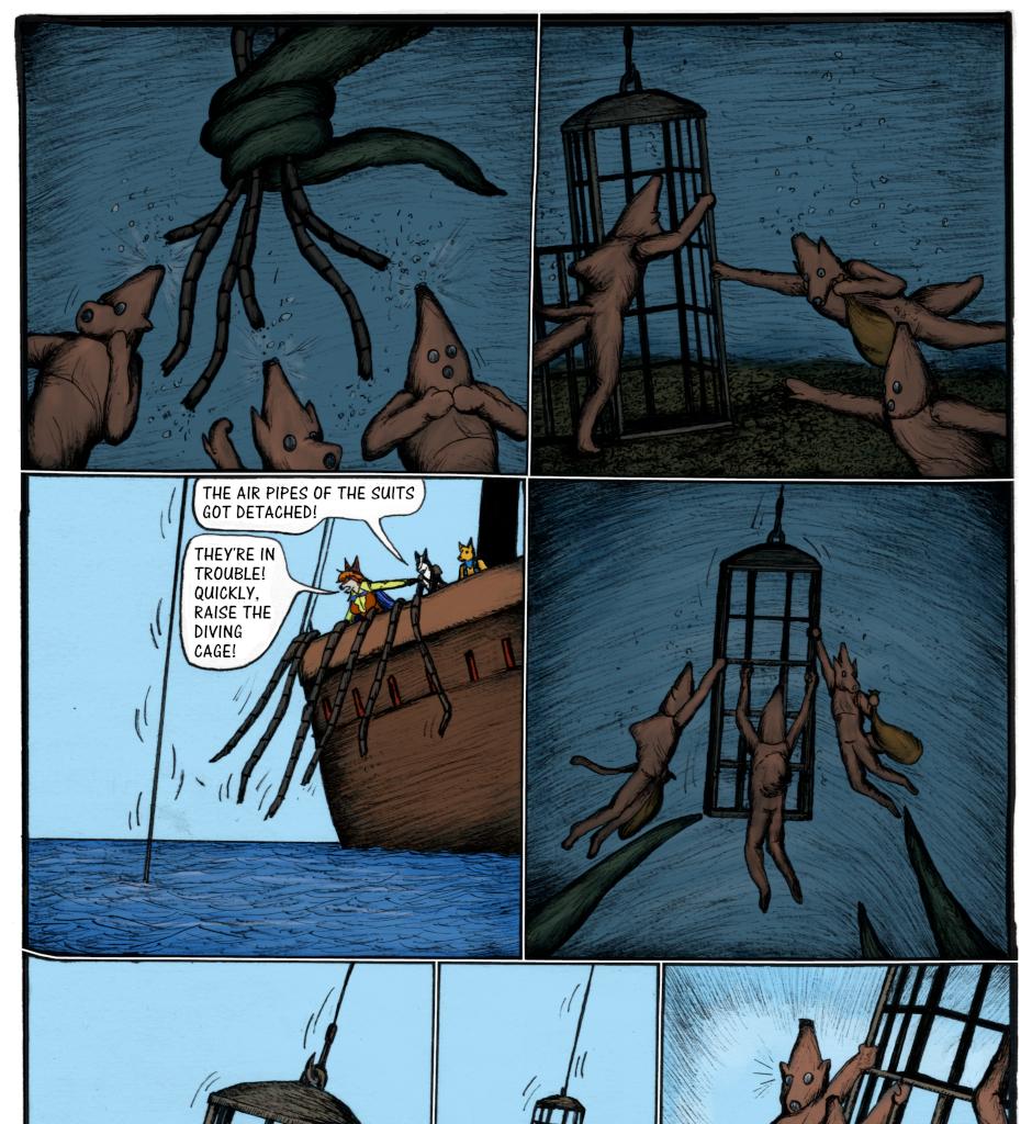 Karamador - Episode 96, Page 1: Iku-Turso Awakens Page 14