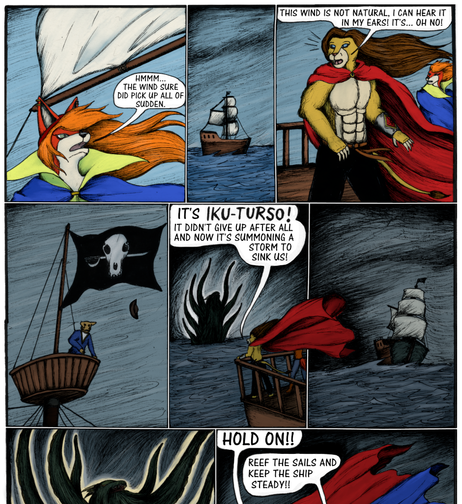 Karamador - Episode 115, Page 1: Iku-Turso Awakens Page 33