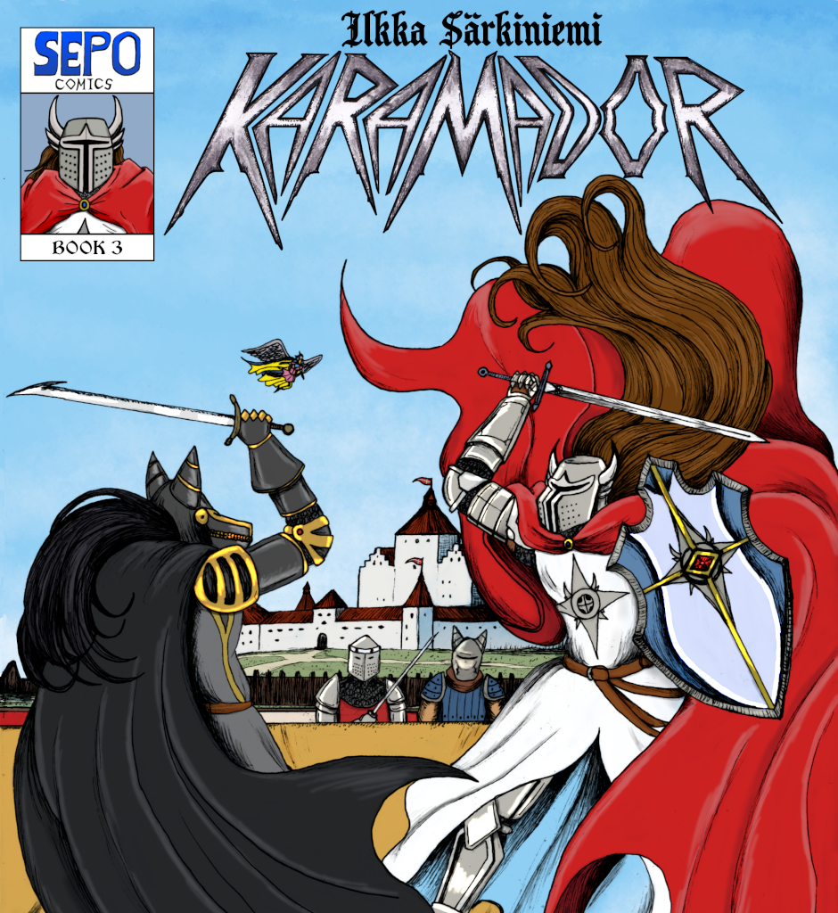 Karamador - Episode 143, Page 1: Tourney in Aborku, Part 1 Cover