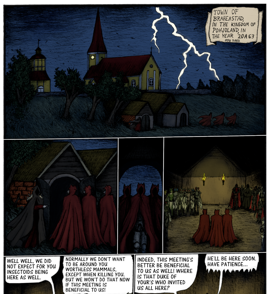 Karamador - Episode 144, Page 1: Tourney in Aborku, Part 1 Page 1