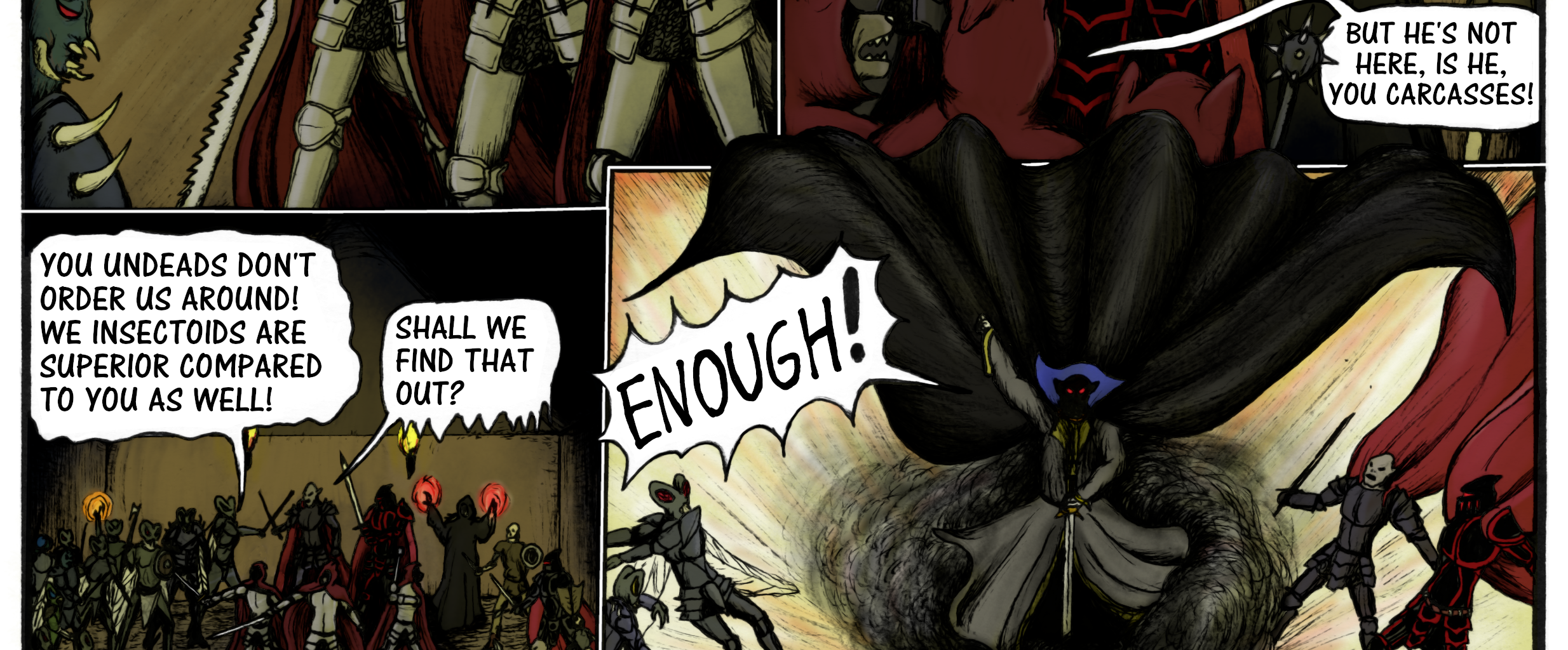 Karamador - Episode 145, Page 1: Tourney in Aborku, Part 1 Page 2