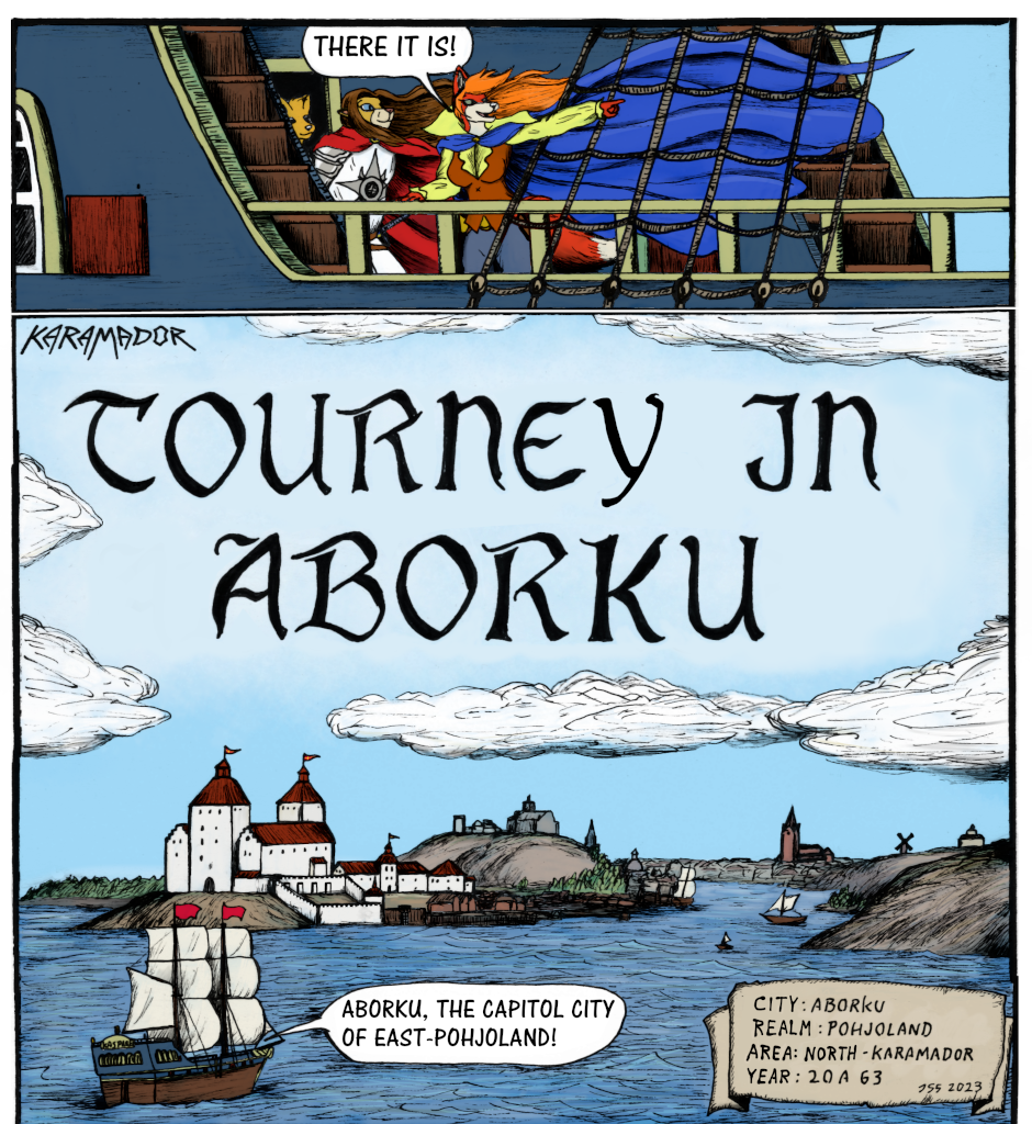 Karamador - Episode 162, Page 1: Tourney in Aborku, Part 1 Page 19