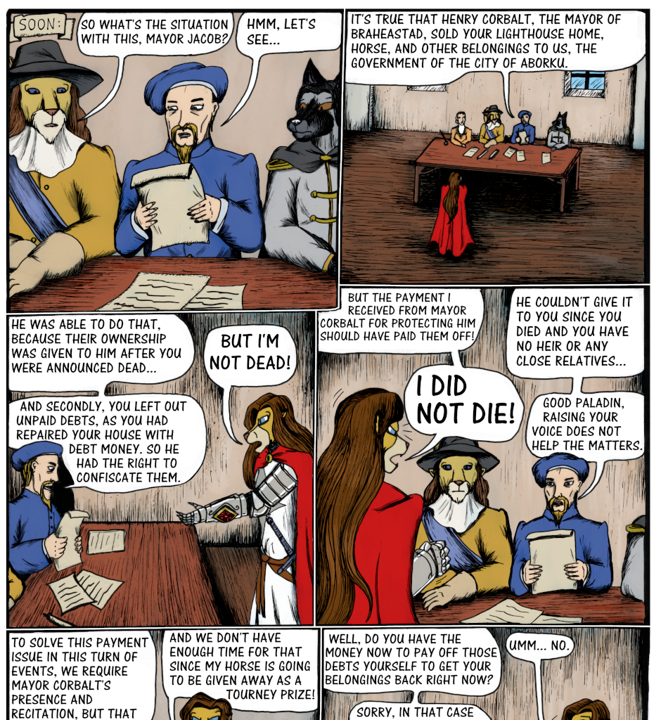 Karamador - Episode 171, Page 1: Tourney in Aborku, Part 1 Page 28