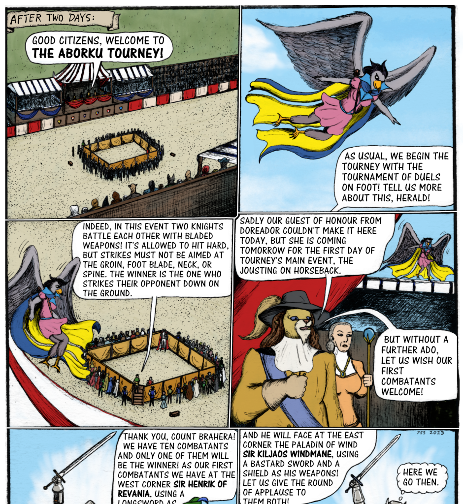 Karamador - Episode 181, Page 1: Tourney in Aborku, Part 1 Page 38