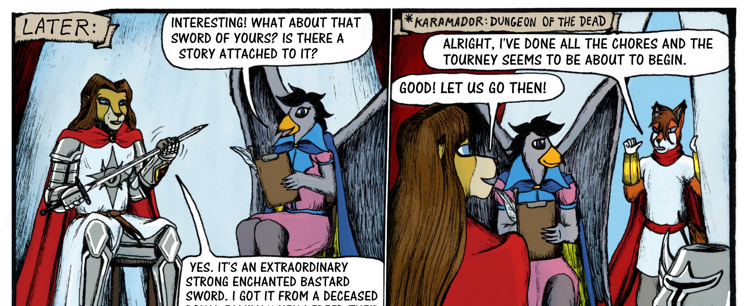 Karamador - Episode 203, Page 1: Tourney in Aborku, Page 60