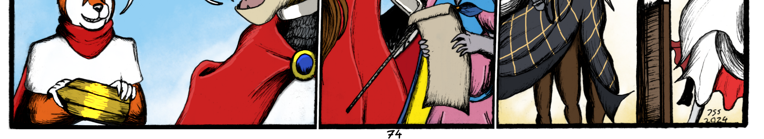 Karamador - Episode 217, Page 1: Tourney In Aborku, Page 74