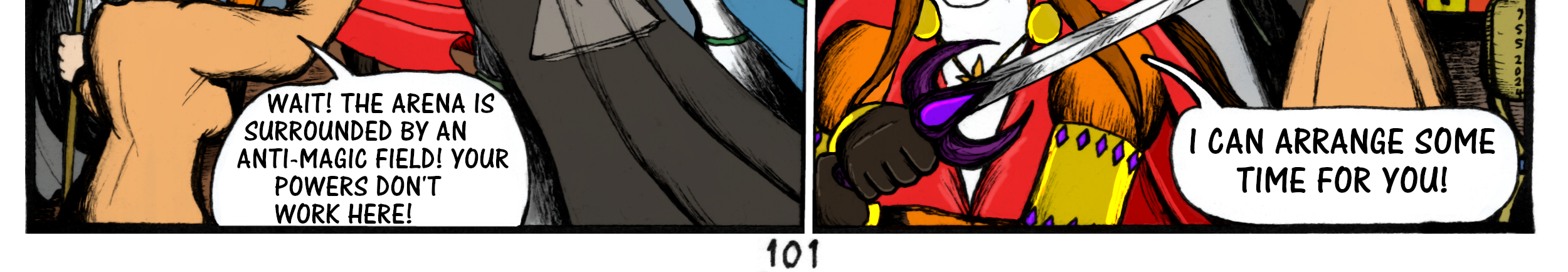 Karamador - Episode 244, Page 1: Tourney In Aborku, Page 101