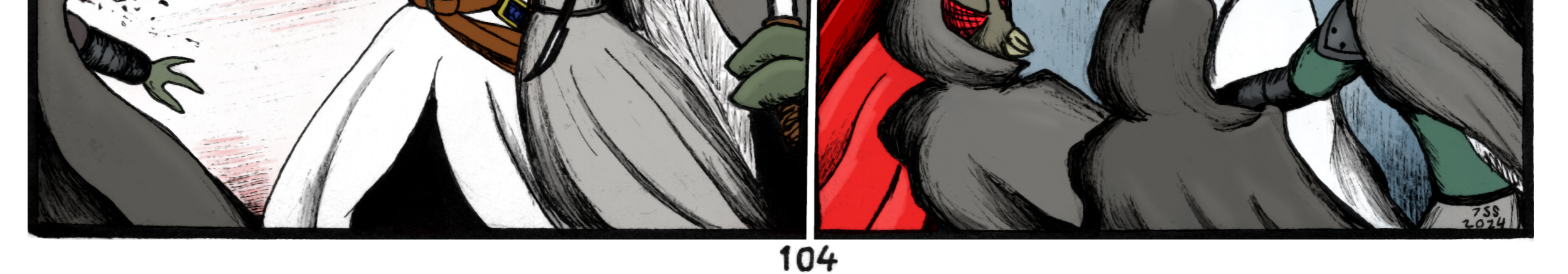 Karamador - Episode 247, Page 1: Tourney In Aborku, Page 104