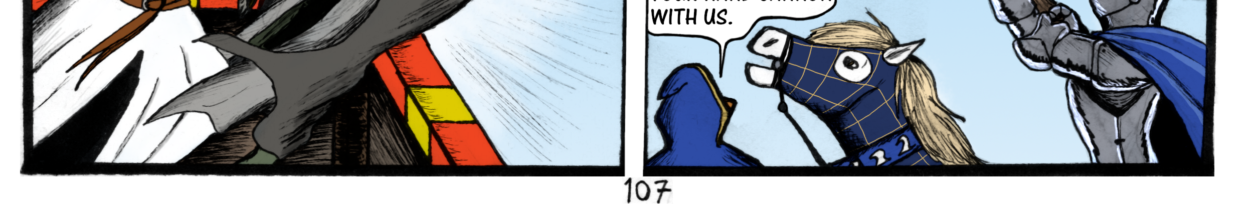 Karamador - Episode 250, Page 1: Tourney in Aborku, Page 107