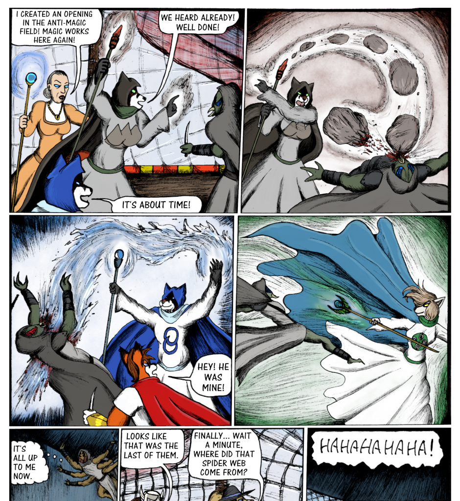Karamador - Episode 253, Page 1: Tourney in Aborku, Page 110