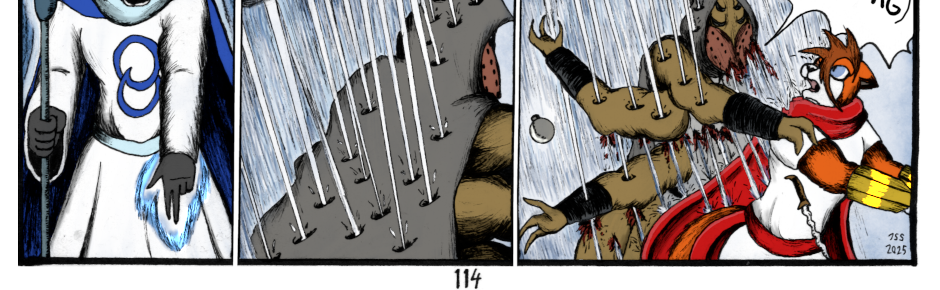 Karamador - Episode 257, Page 1: Tourney in Aborku, Page 114