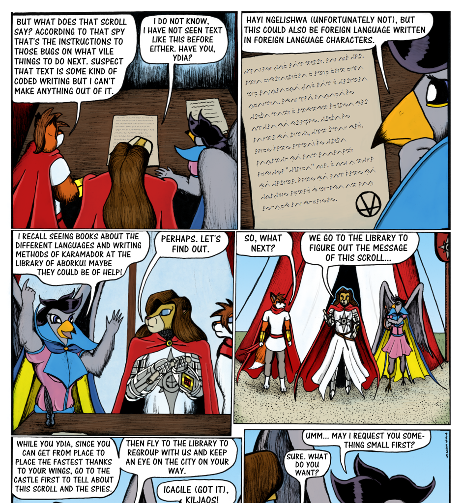 Karamador - Episode 285, Page 1: Tourney in Aborku, Page 142