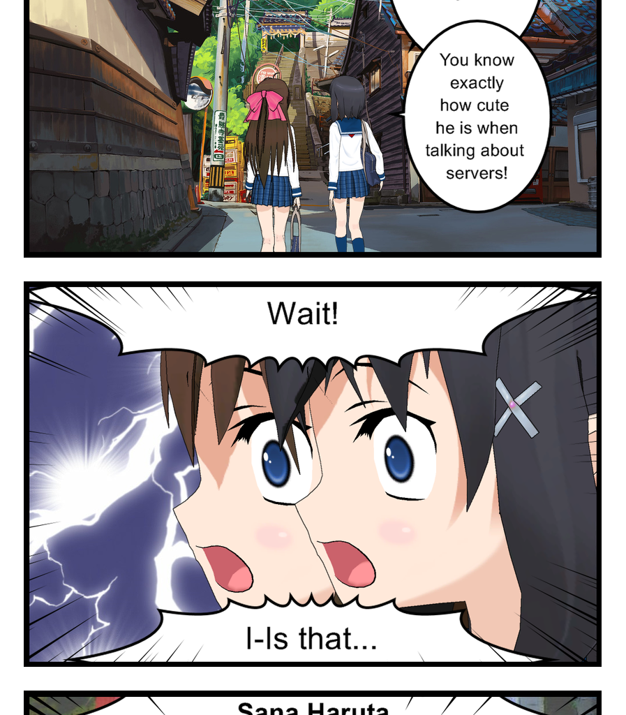 Neguri Senpai - Episode 8, Page 1: #008 Neguri-Senpai!! A rival appears!