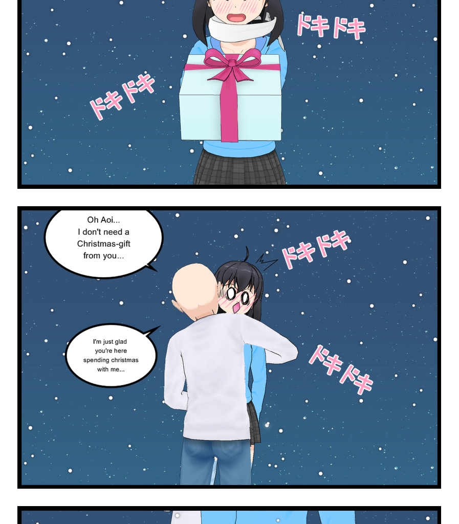 Neguri Senpai - Episode 24, Page 1: #024 Neguri-Senpai!! A heartwarming Christmas gift!