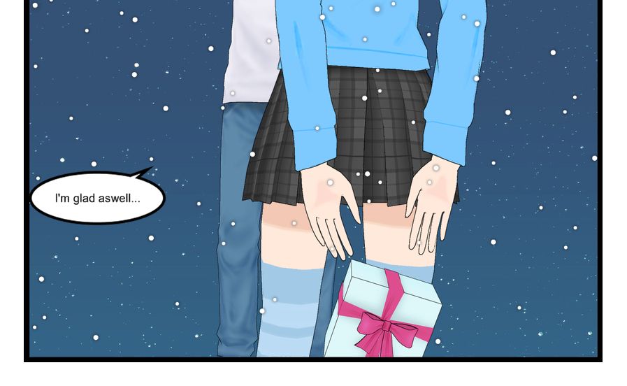 Neguri Senpai - Episode 24, Page 1: #024 Neguri-Senpai!! A heartwarming Christmas gift!