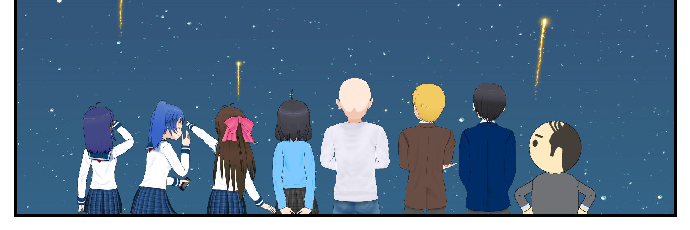 Neguri Senpai - Episode 25, Page 1: #025 Neguri-Senpai!! Happy New Year!