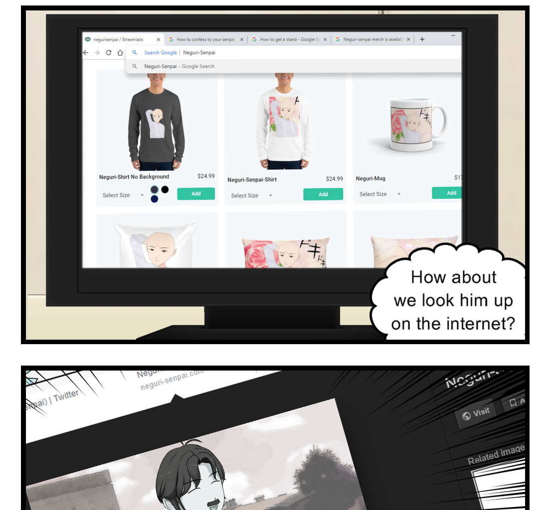 Neguri Senpai - Episode 48, Page 1: #048 Neguri-Senpai!! Important Research!