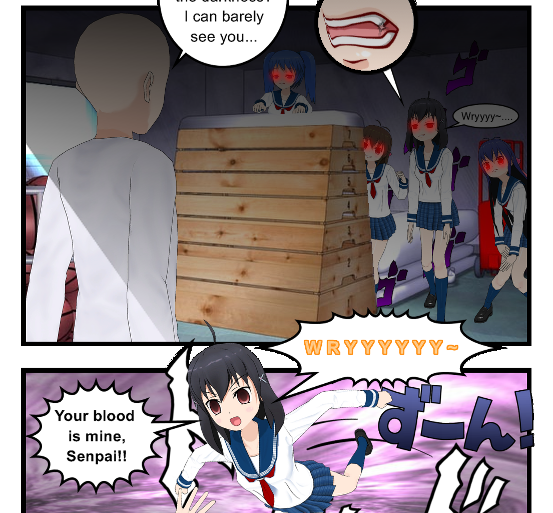 Neguri Senpai - Episode 67, Page 1: #067 Neguri-Senpai!! Vampire attack!