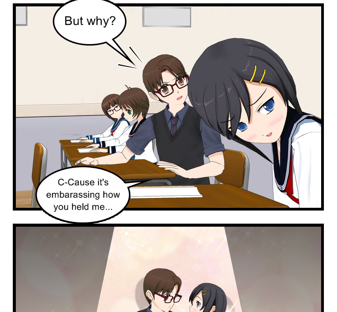 Neguri Senpai - Episode 75, Page 1: #075 Neguri-Senpai!! Just deny it!