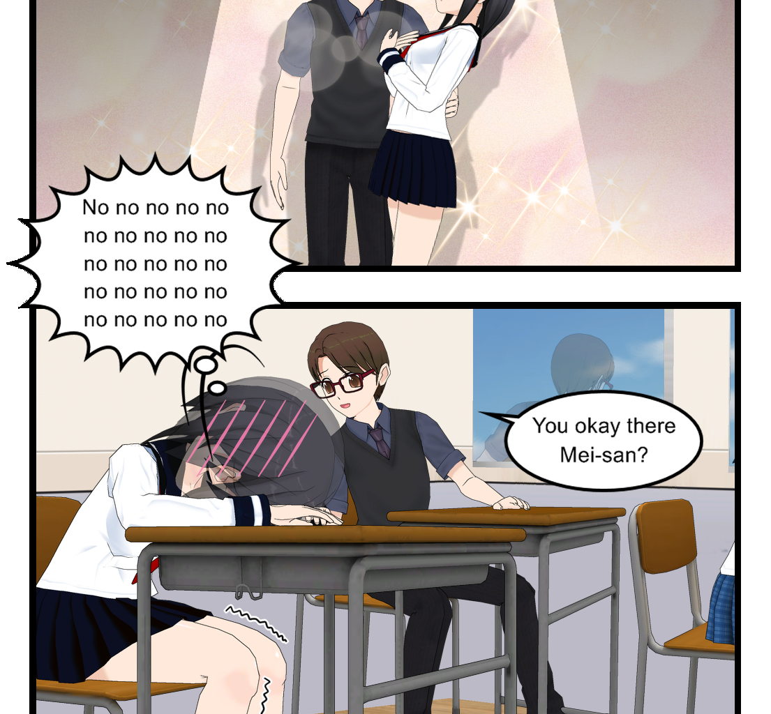 Neguri Senpai - Episode 75, Page 1: #075 Neguri-Senpai!! Just deny it!