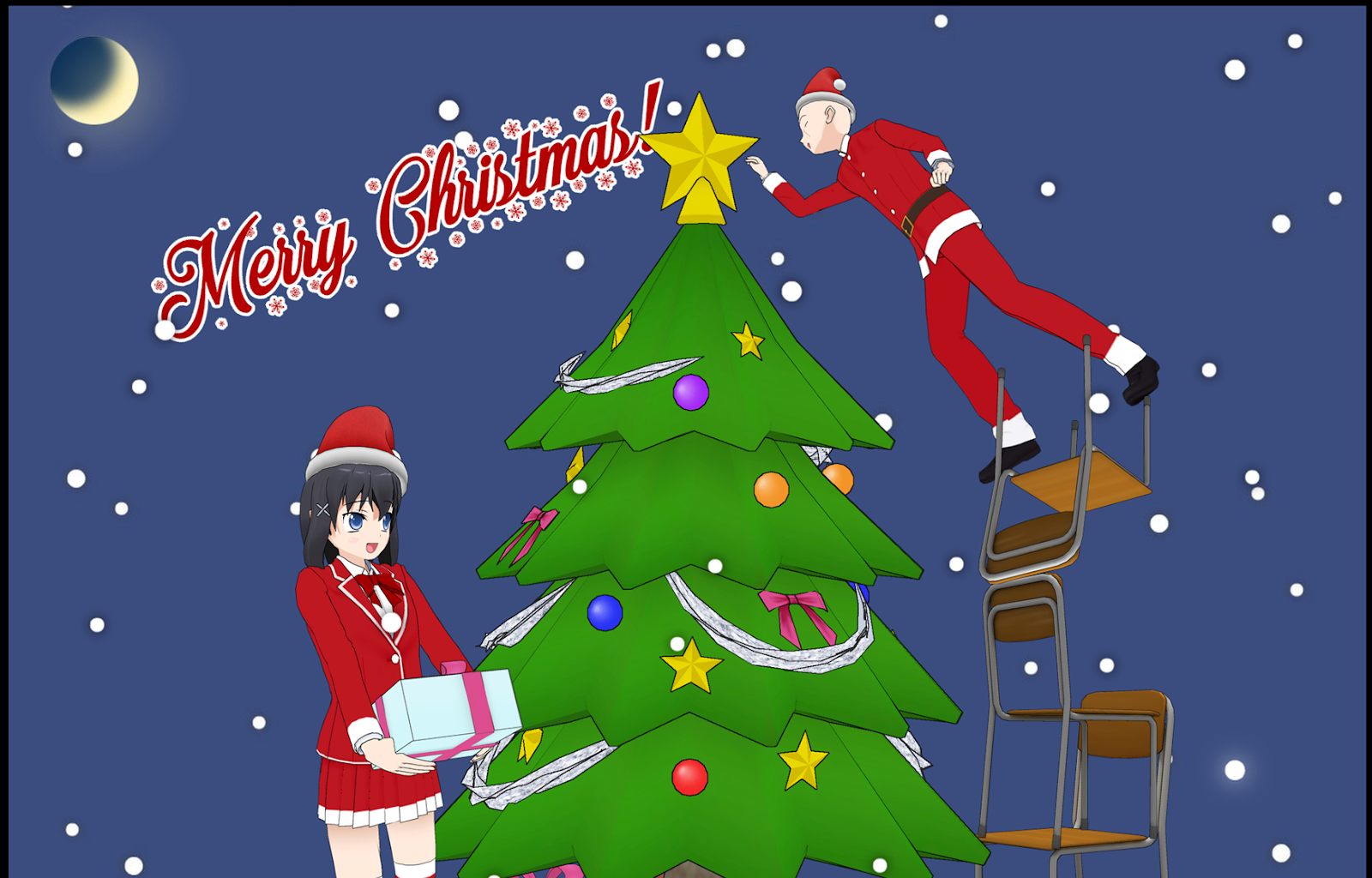 Neguri Senpai - Episode 76, Page 1: Event - Neguri-Senpai!! Merry Christmas 2019!