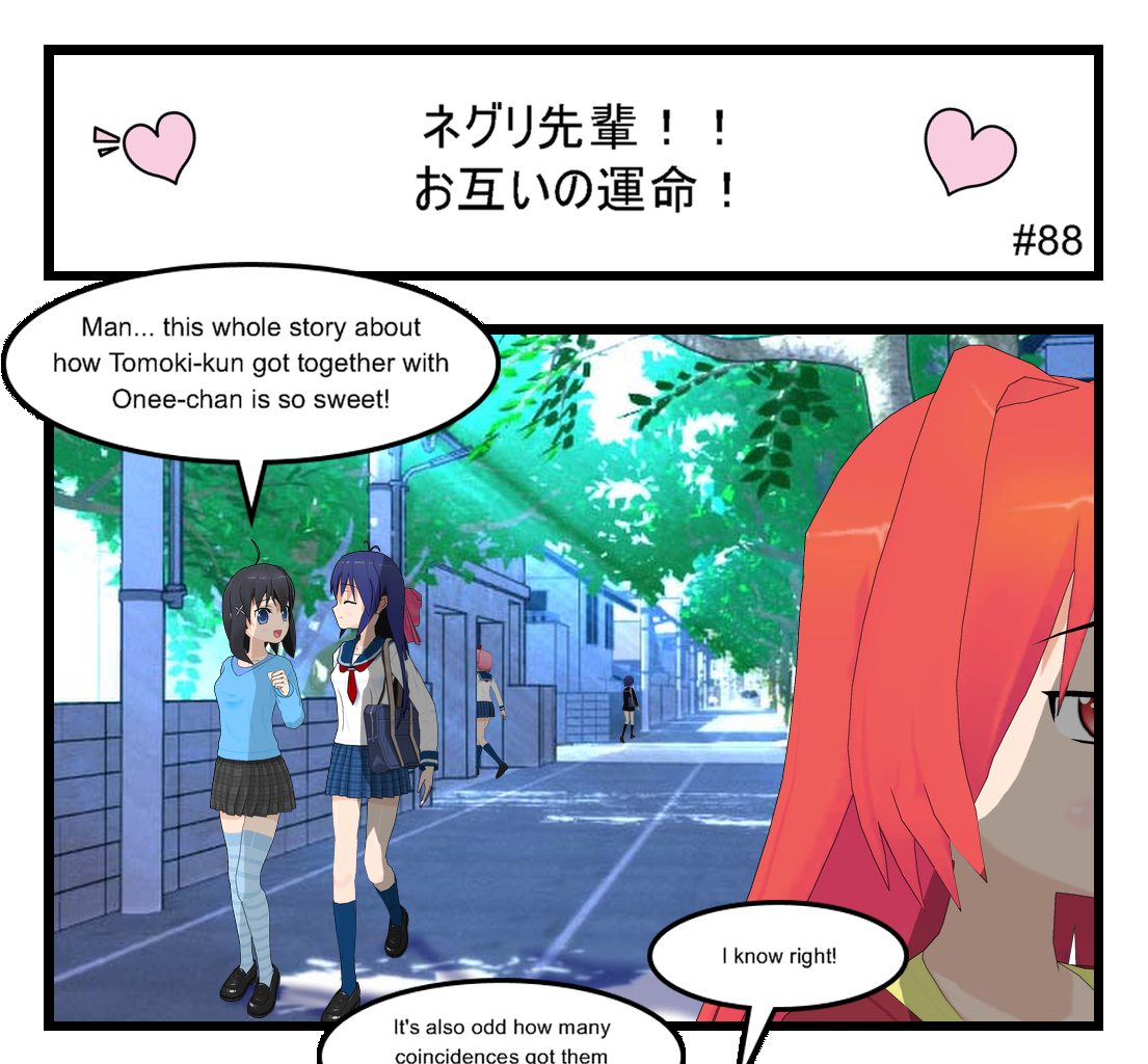 Neguri Senpai - Episode 91, Page 1: #088 Neguri-Senpai!! Fated for each other!
