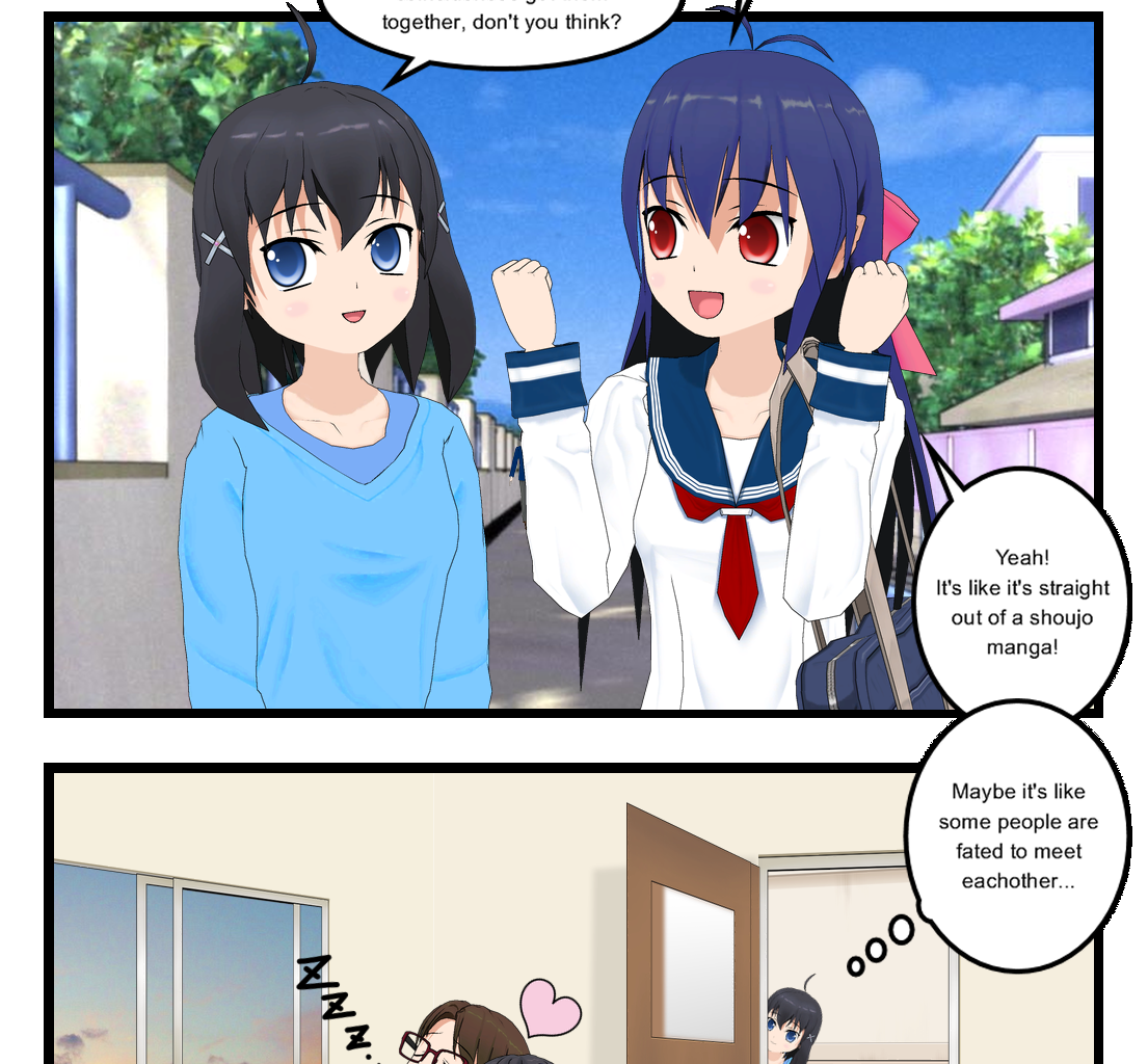 Neguri Senpai - Episode 91, Page 1: #088 Neguri-Senpai!! Fated for each other!