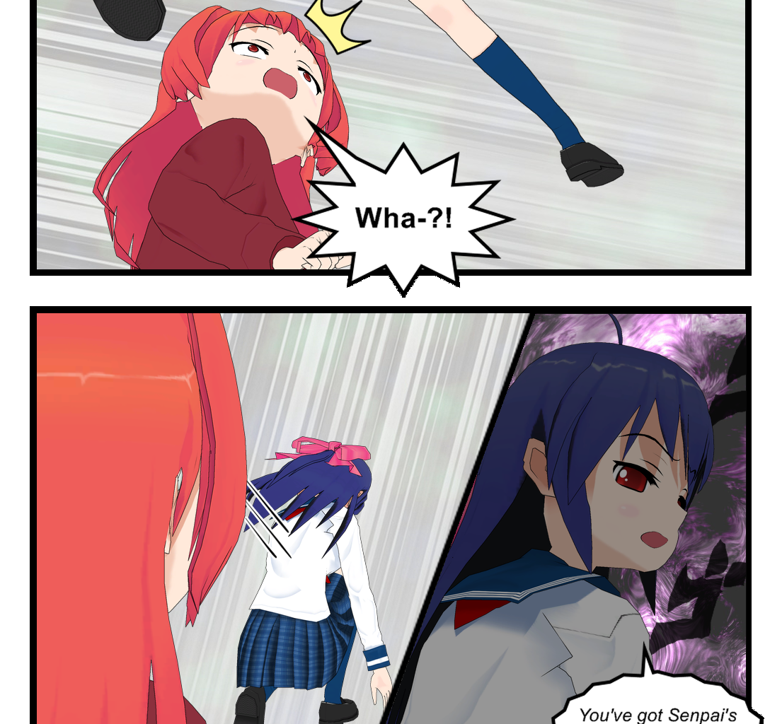 Neguri Senpai - Episode 101, Page 1: #098 Neguri-Senpai!! She found out!