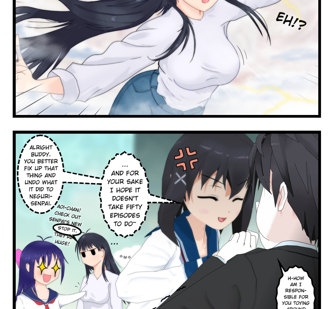 Neguri Senpai - Episode 321, Page 1: #300 Neguri-Senpai!! Three-hundred episodes!