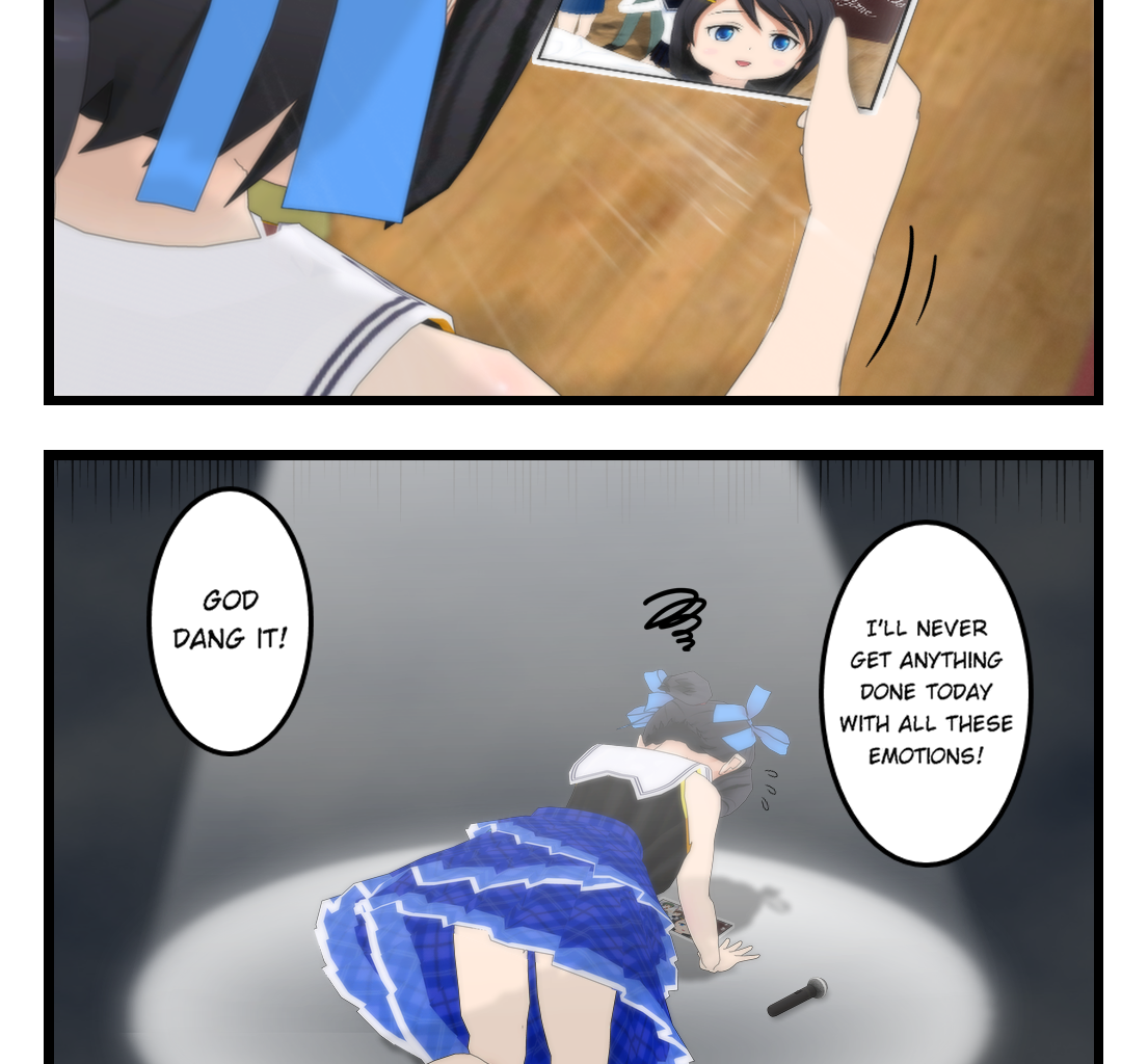 Neguri Senpai - Episode 324, Page 1: #303 Neguri-Senpai!! Can’t handle all these emotions!