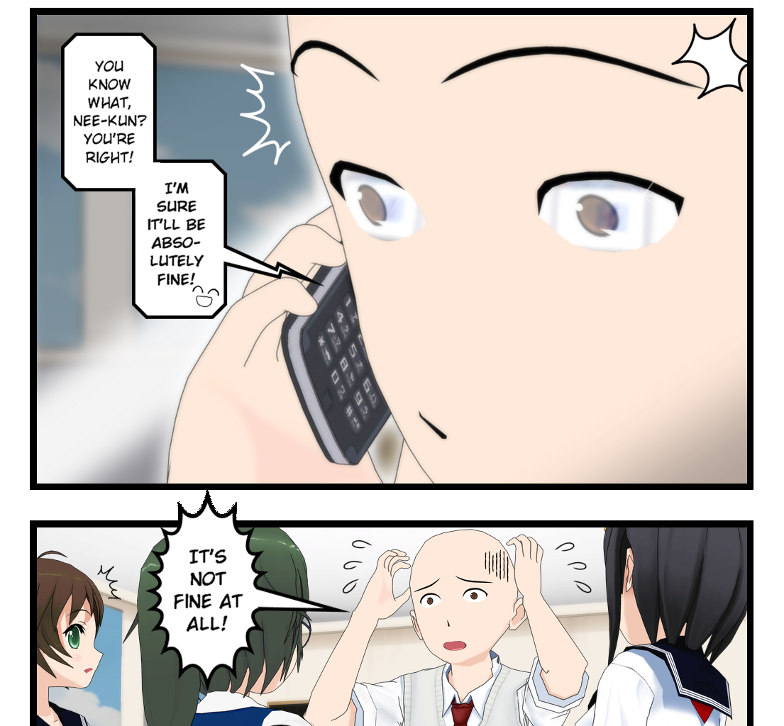 Neguri Senpai - Episode 326, Page 1: #305 Neguri-Senpai!! I’m sure it will be fine!