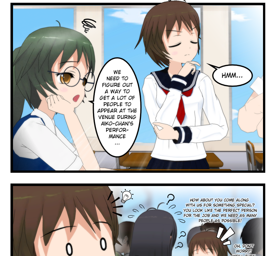 Neguri Senpai - Episode 328, Page 1: #307 Neguri-Senpai!! Don’t worry, we’ll even pay you!