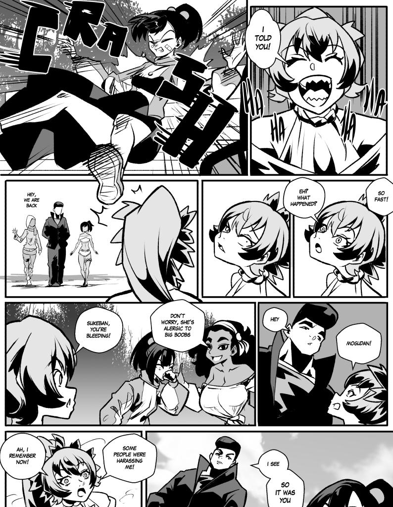 Sukeban and senpai - Episode 91, Page 1: Sukeban and senpai 91