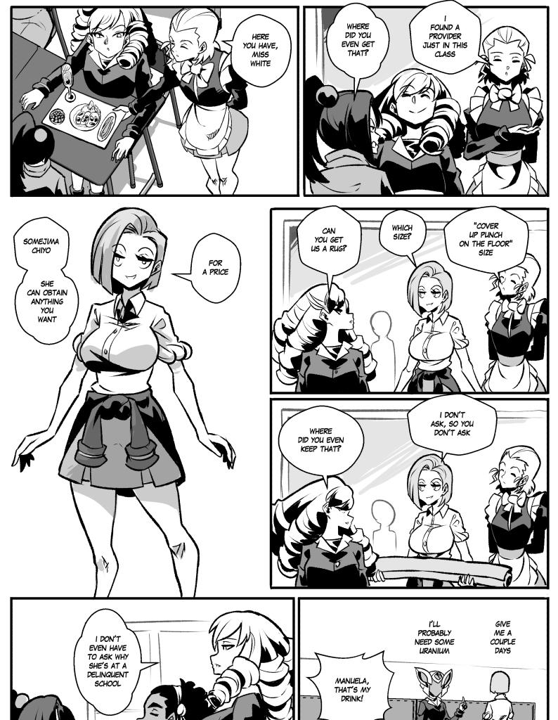 Sukeban and senpai - Episode 105, Page 1: Sukeban and senpai 105