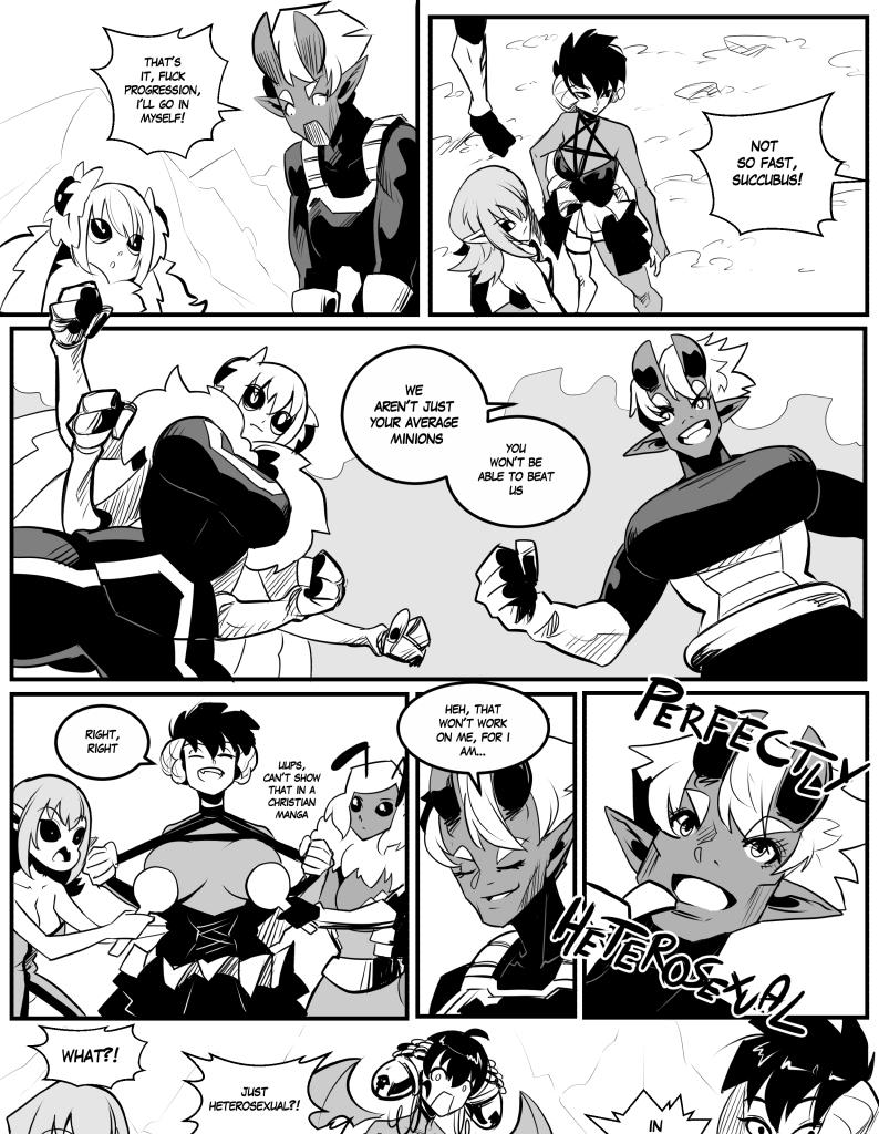 The Succubus is a shonen protagonist - Episode 61, Page 1: 58