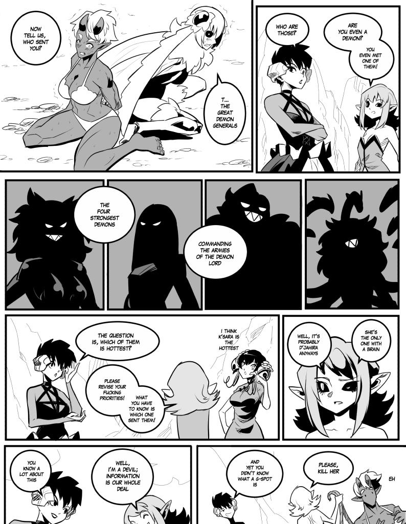 The Succubus is a shonen protagonist - Episode 64, Page 1: 61