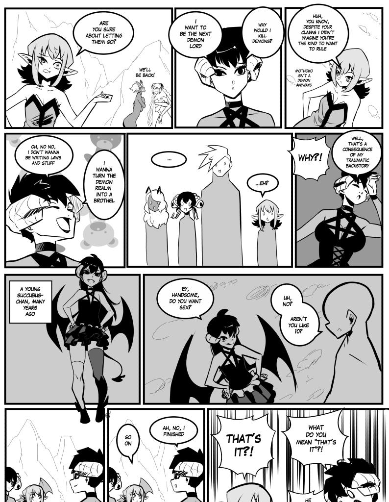 The Succubus is a shonen protagonist - Episode 65, Page 1: 62