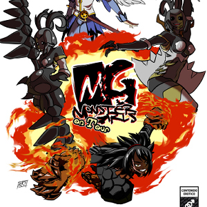 Monster girls on tour - Adult Comic Series