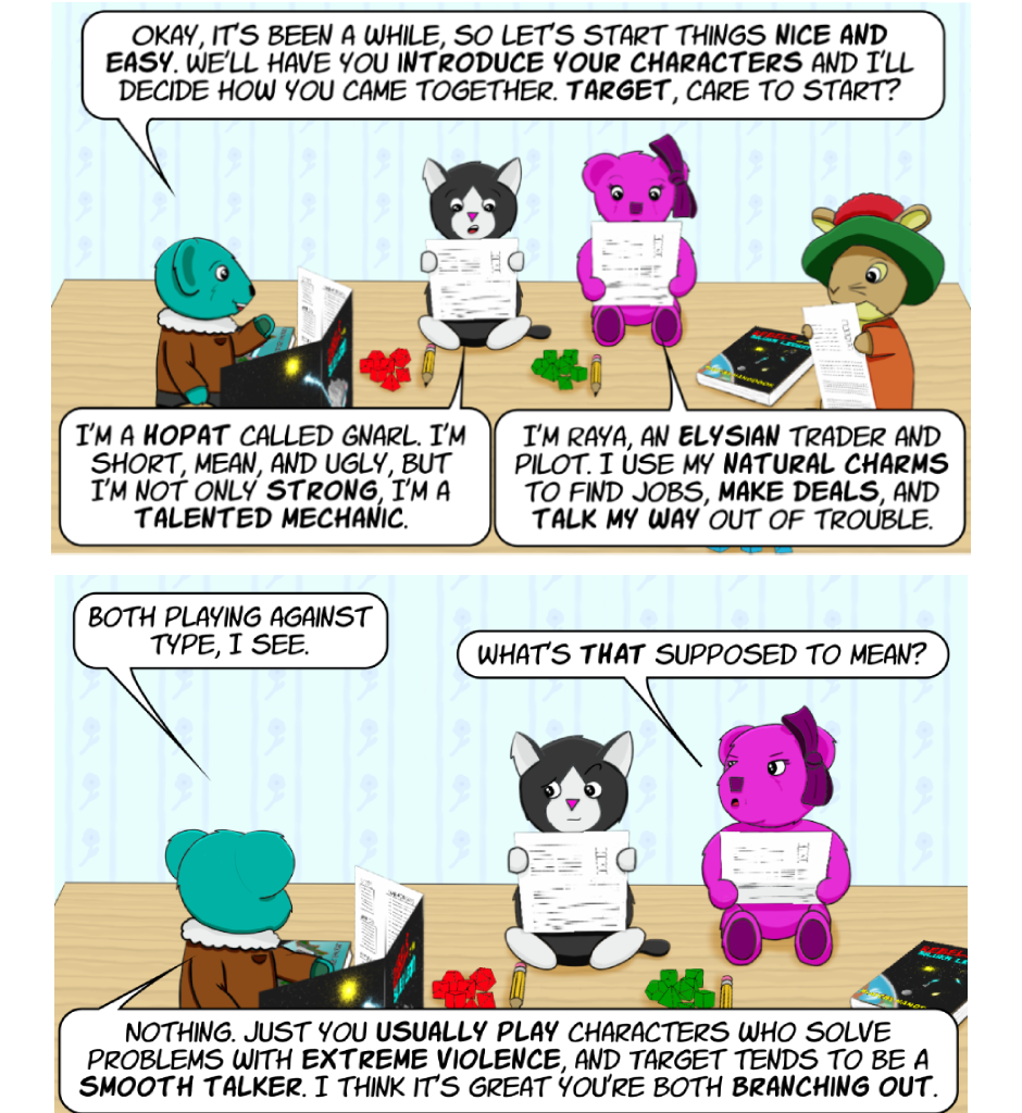 Fuzzy Knights - Episode 2, Page 1: Episode 1: Introductions are in Order