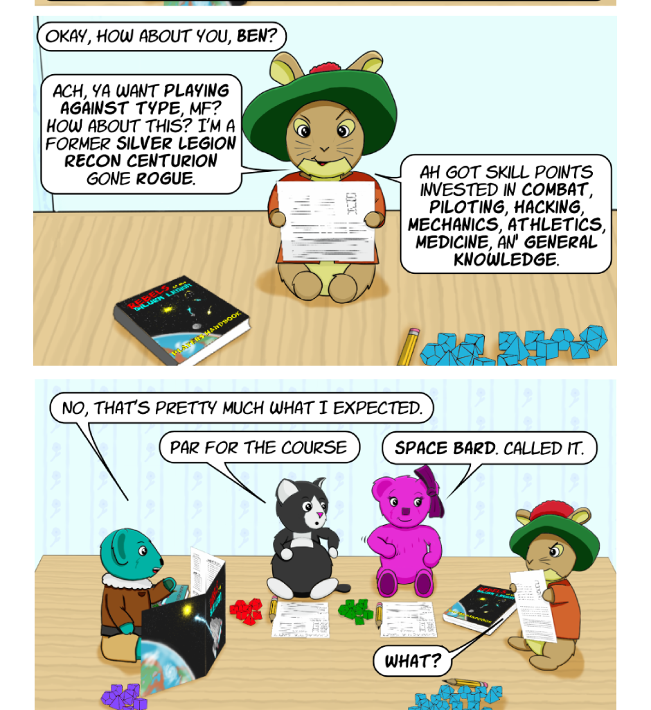 Fuzzy Knights - Episode 2, Page 1: Episode 1: Introductions are in Order