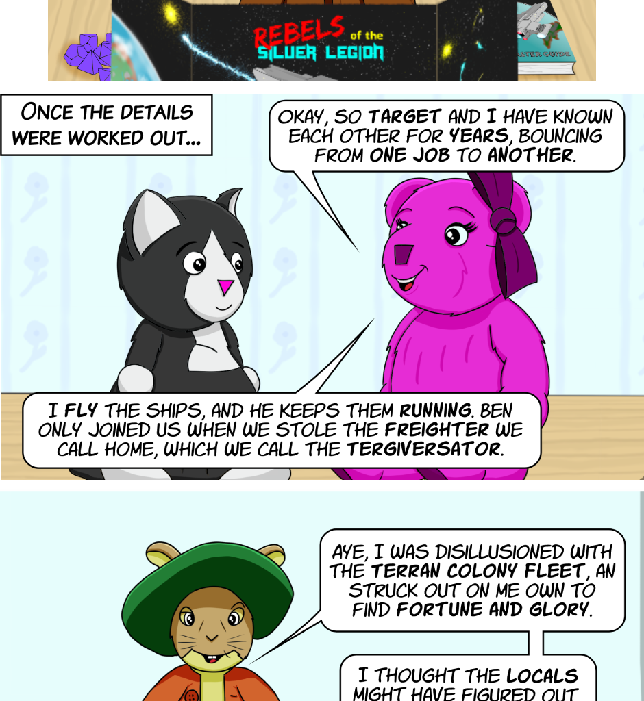 Fuzzy Knights - Episode 3, Page 1: Episode 2: Making the Effort