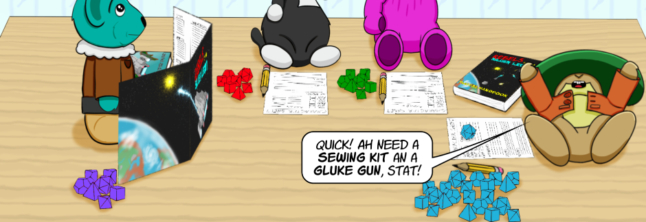 Fuzzy Knights - Episode 4, Page 1: Episode 3: Ya Cannae Always Git What Ya Want