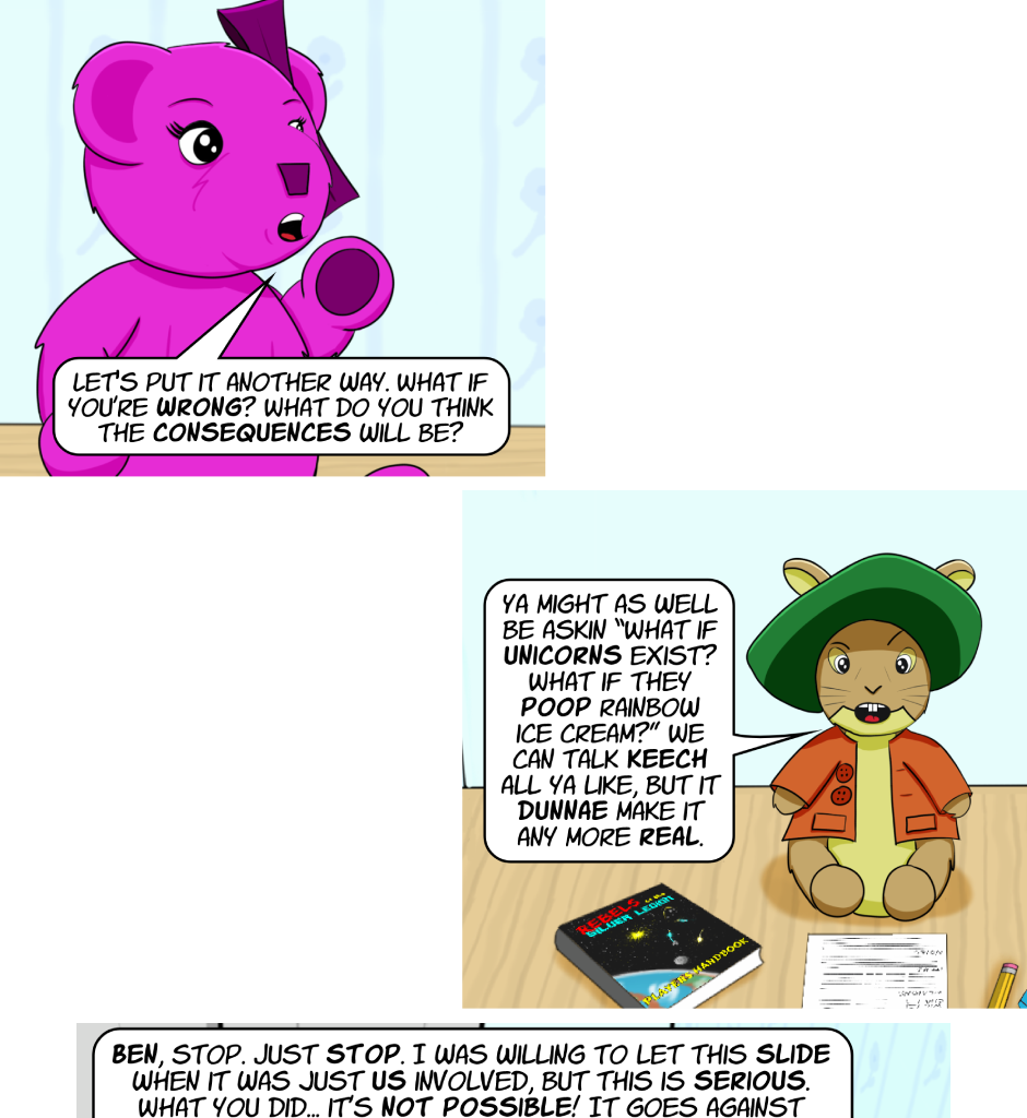 Fuzzy Knights - Episode 6, Page 1: Episode 5: Unexpected Consequences