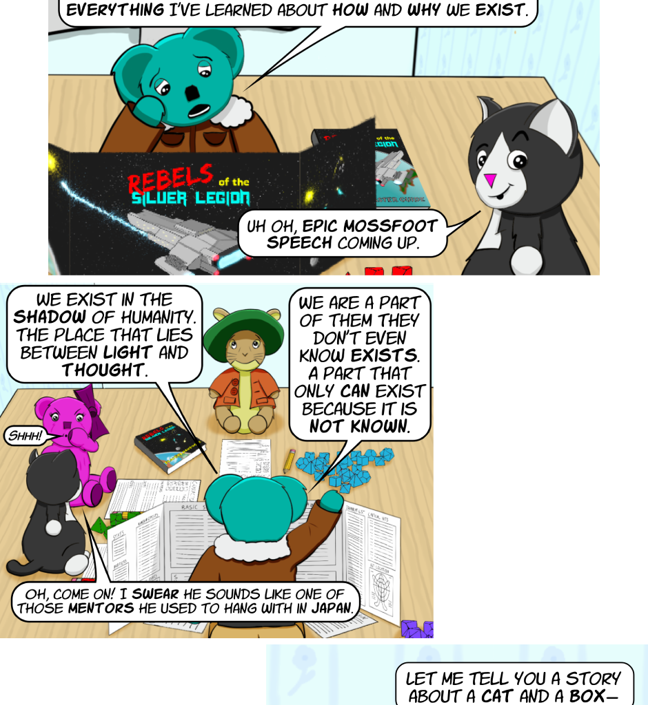 Fuzzy Knights - Episode 6, Page 1: Episode 5: Unexpected Consequences