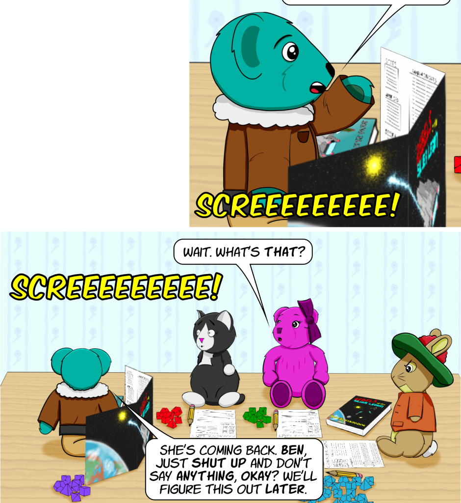 Fuzzy Knights - Episode 6, Page 1: Episode 5: Unexpected Consequences