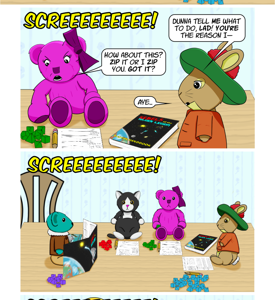 Fuzzy Knights - Episode 6, Page 1: Episode 5: Unexpected Consequences