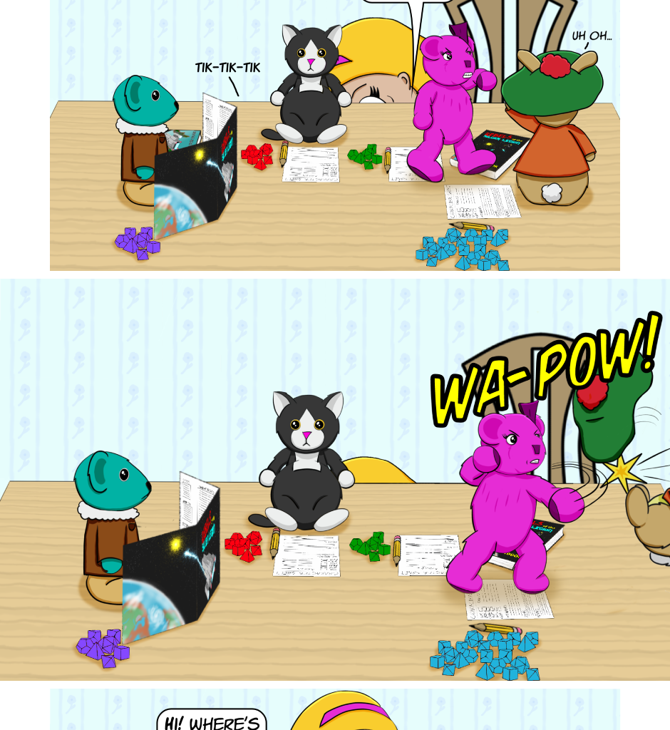 Fuzzy Knights - Episode 6, Page 1: Episode 5: Unexpected Consequences